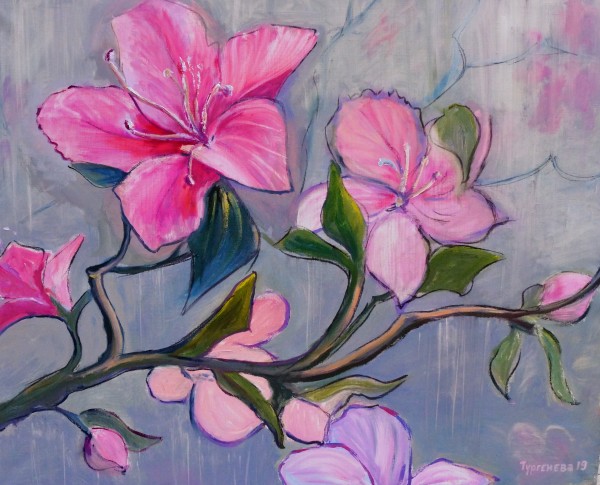 March Flower by Elena Turgeneva
