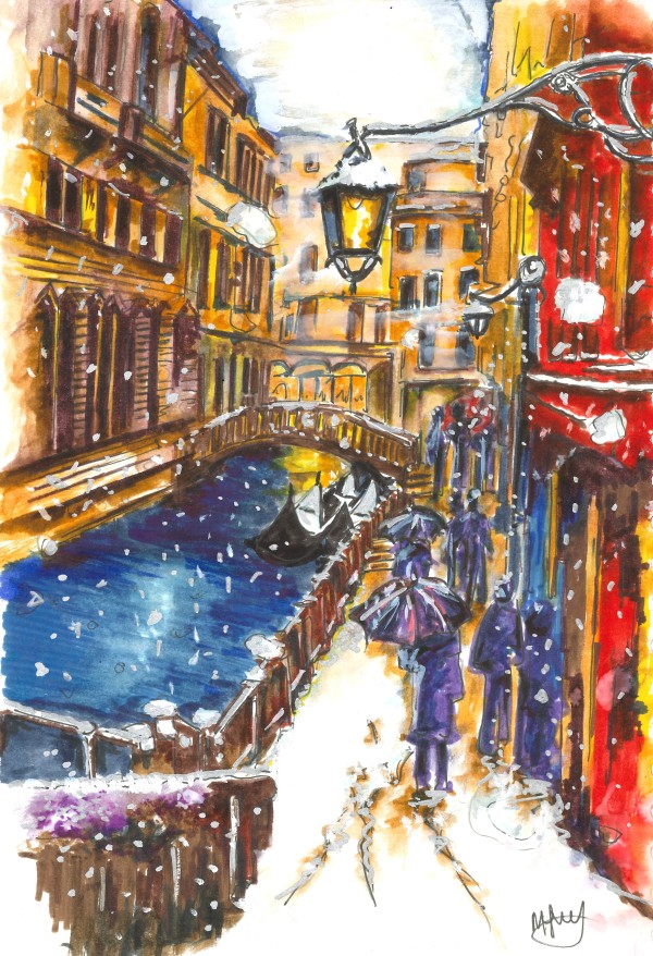Venice in Snow by michelle