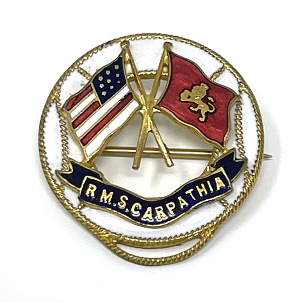 Carpathia Souvenir Pin from Titanic Mission