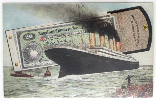 Postcard, ABA Travelers' Cheques (1)