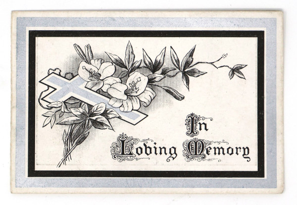 Mourning Card (3)