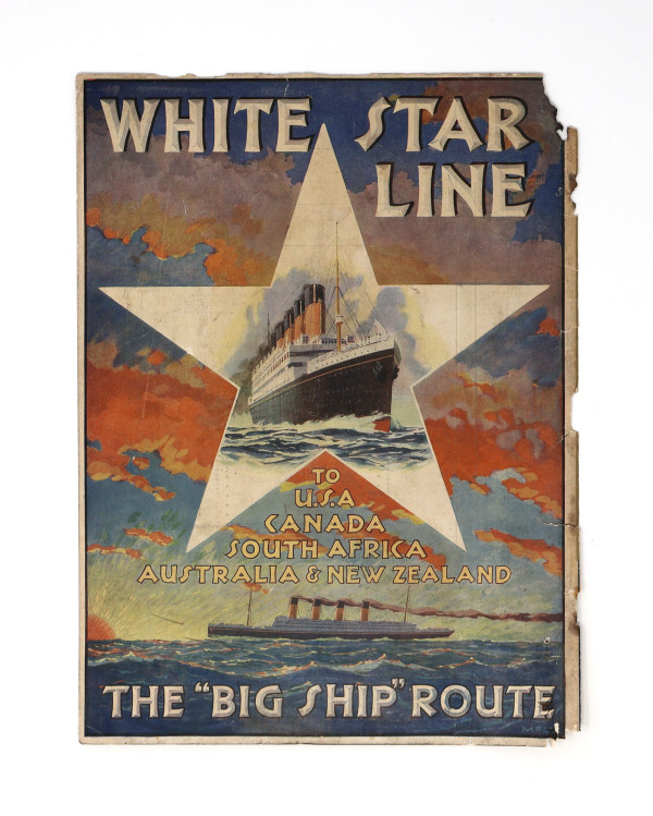 "The Big Ship Route" Advertisement