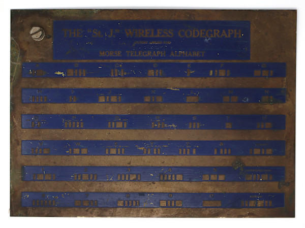The "St. J." Wireless Codegraph