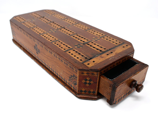 Titanic Wreck Wood Cribbage Board