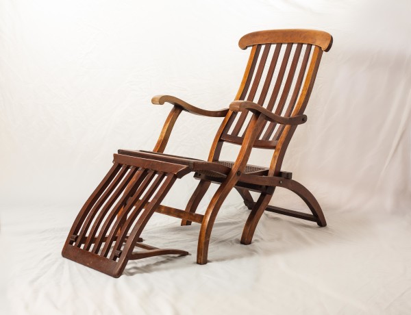 Recovered Titanic Deck Chair by R. Holman & Co.