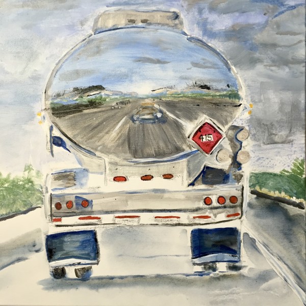 Tanker on the 505 by Sue Warhaftig