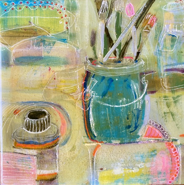 Spring into Action (or Bottoms Up!) by Sue Warhaftig