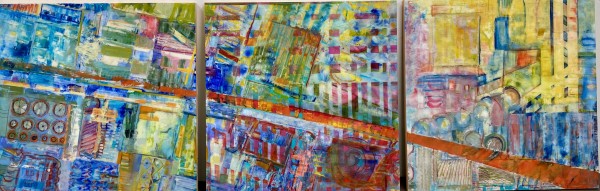 The 5 (tryptic) by Sue Warhaftig