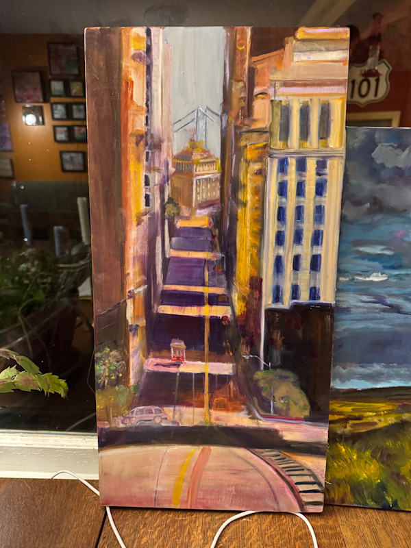 California street by Sue Warhaftig