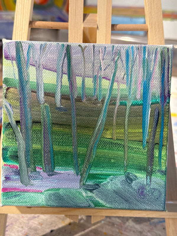 Glimpse of Violet by Sue Warhaftig, Image 1.