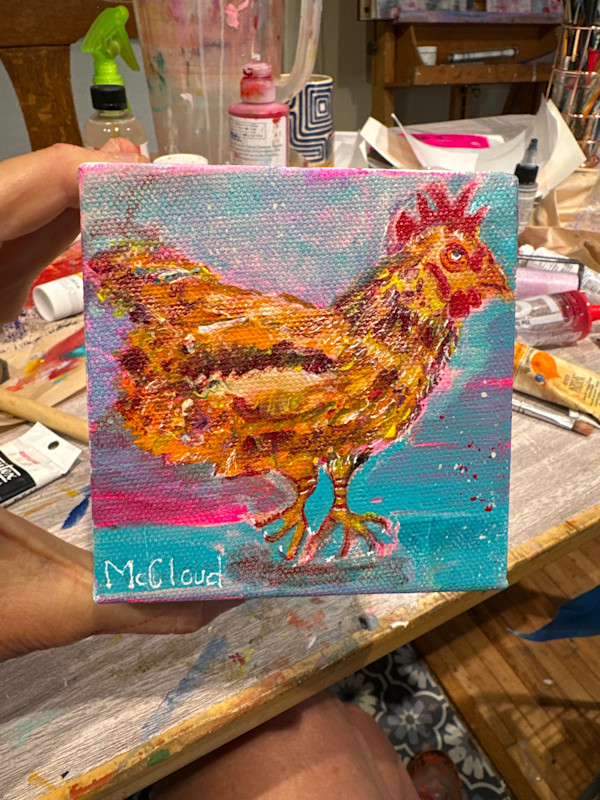 Chicken 1 by Sue Warhaftig