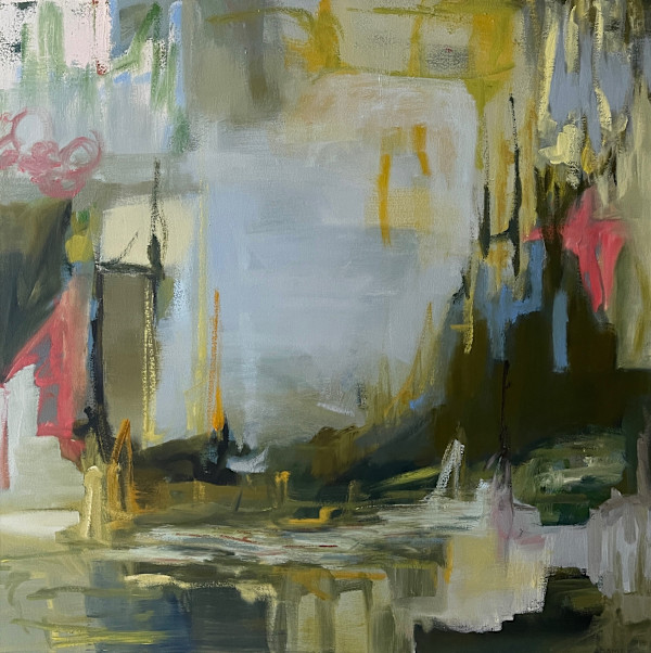 Evening Light As I Look Over by Heather Adamek