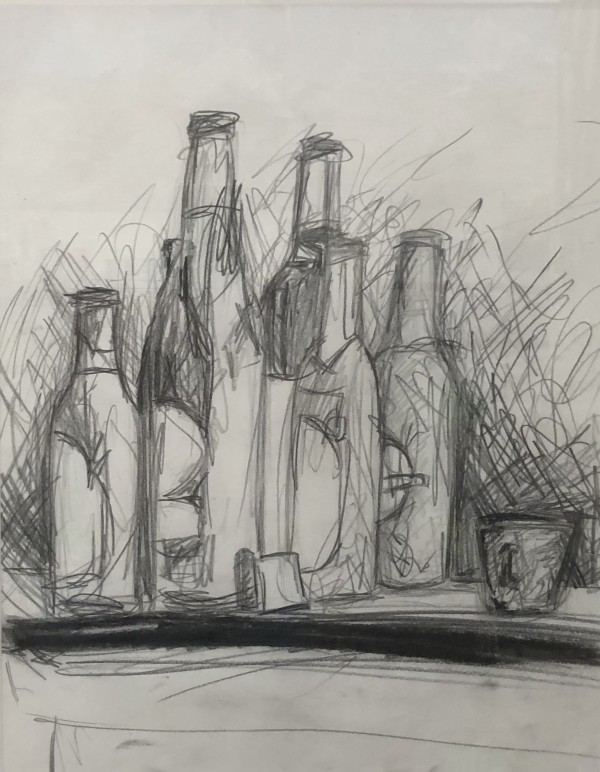 Studio Bottles Still Life by CORCORAN
