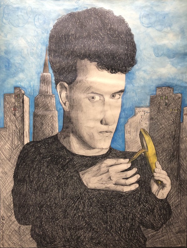 Tom Hanks with Banana by CORCORAN