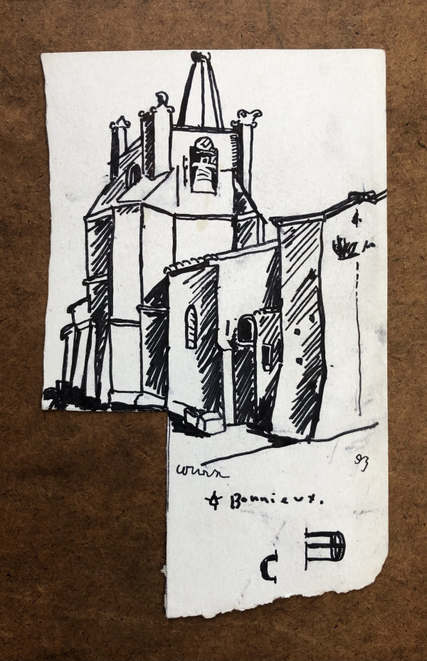 The old church of Bonnieux by CORCORAN