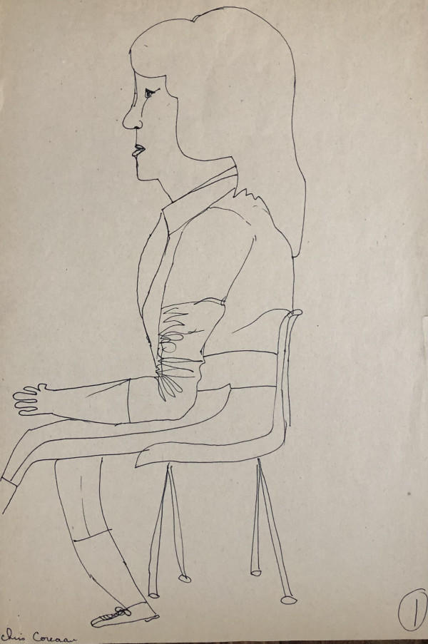 Student Figure Drawing #9 by CORCORAN