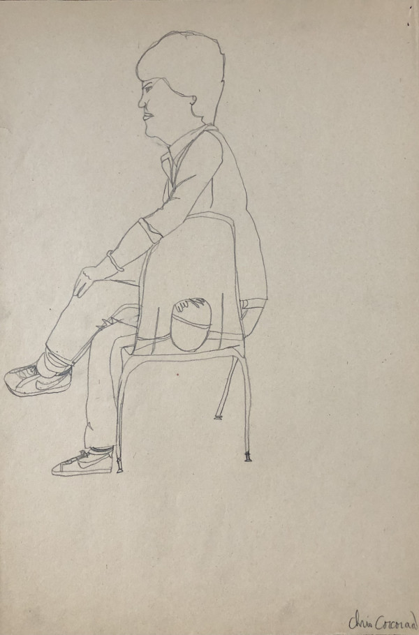 Student Figure drawing #4 by CORCORAN