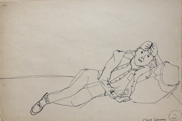 Student Figure drawing #6 by CORCORAN