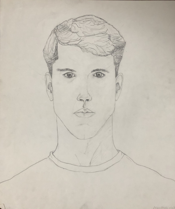 Freshman Self-Portrait by CORCORAN