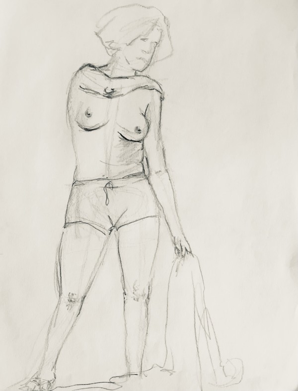 Standing Nude by CORCORAN