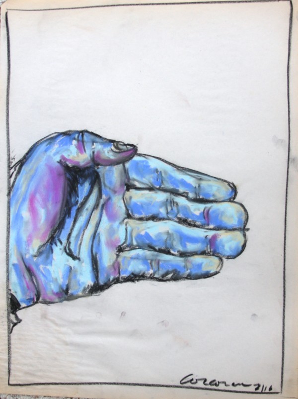 My Blue Hand by CORCORAN