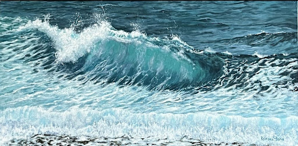 Rolling Surf by Kendra Stone