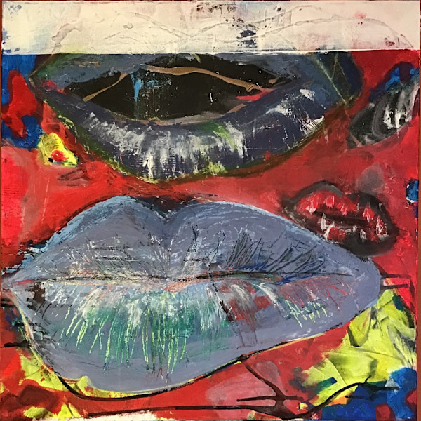 Big KISS #2, 2018-2020, Big KISS series by Tamara Sweere