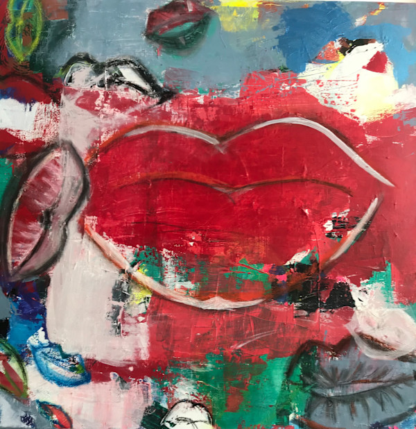 Big KISS #4, 2020 by Tamara Sweere