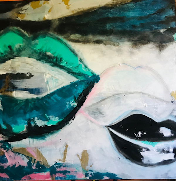 Big KISS #5, 2020 by Tamara Sweere