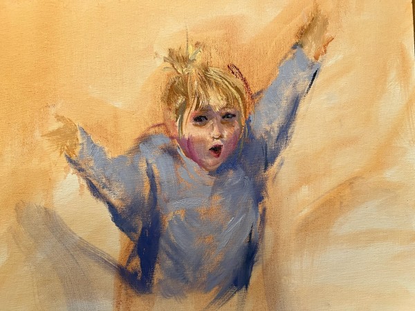 Study #2 for Joy by Elizabeth Ryan Swartz