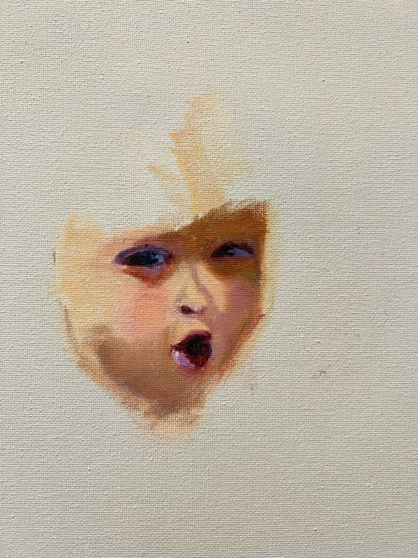 Sketch of Marie by Elizabeth Ryan Swartz