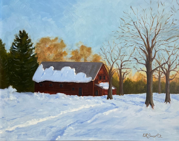 Spring at the Barn by Elizabeth Ryan Swartz, Image 1.