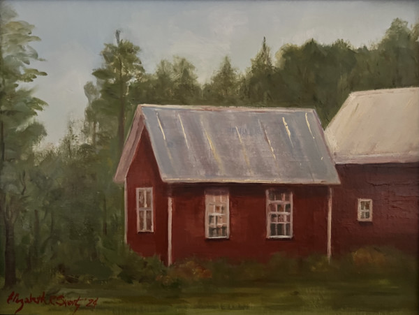 The Little Shed - Waitsfield, Vermont by Elizabeth Ryan Swartz