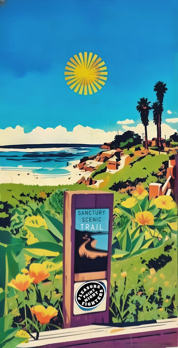 PLEASURE POINT PATH by Cristina Sayers, Image 3.