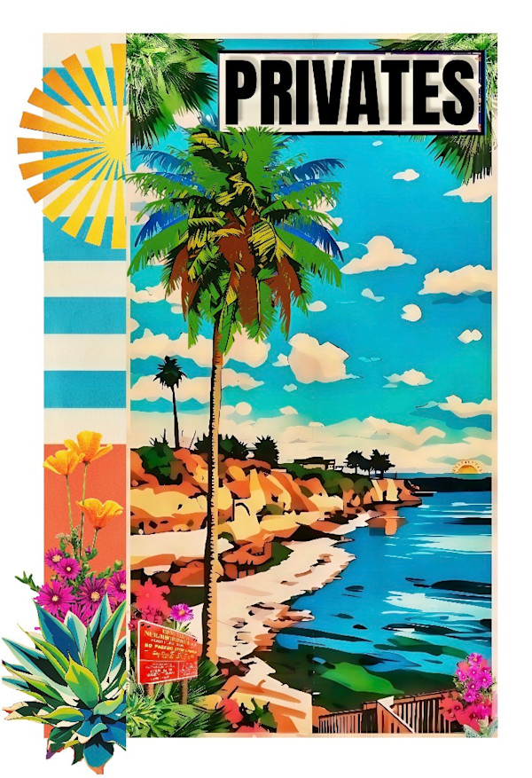 SANTA CRUZ BEACH SERIES-PRIVATES V by Cristina Sayers, Image 1.