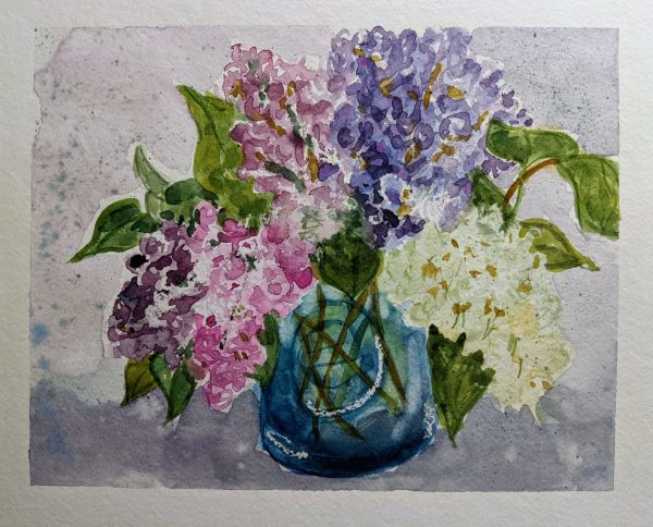Lilacs by Phyllis Willey