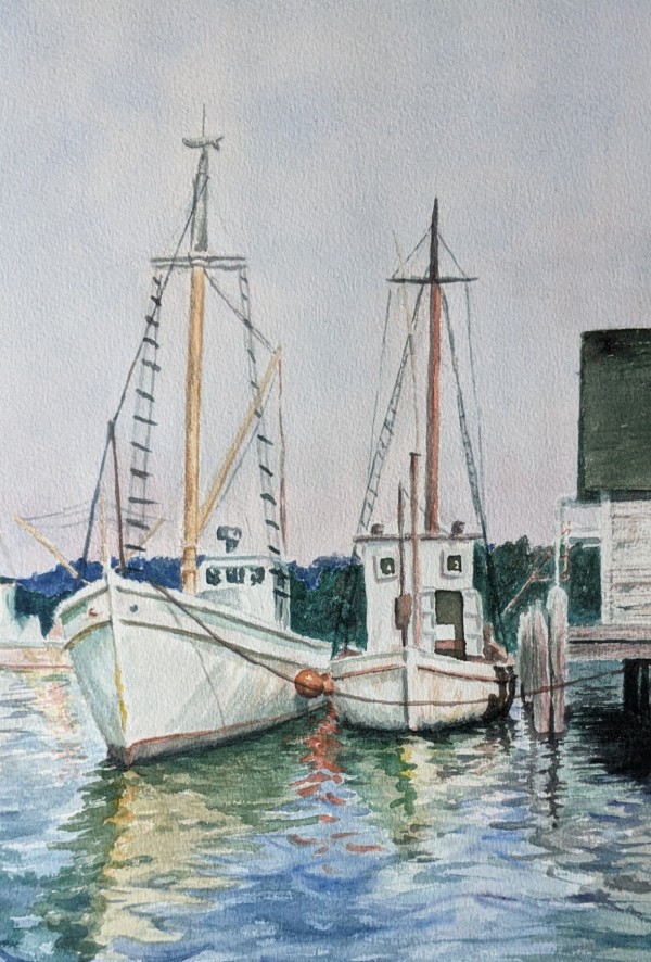 Boats at Rest by Phyllis Willey