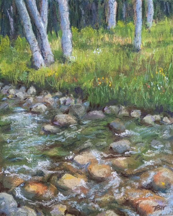 Creekside Morning by Phyllis S. Willey
