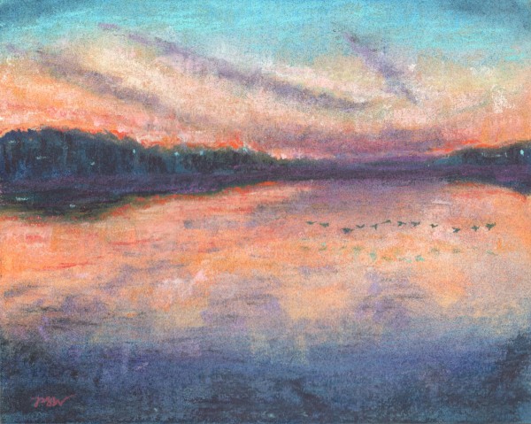 Sunset Study I by Phyllis S. Willey