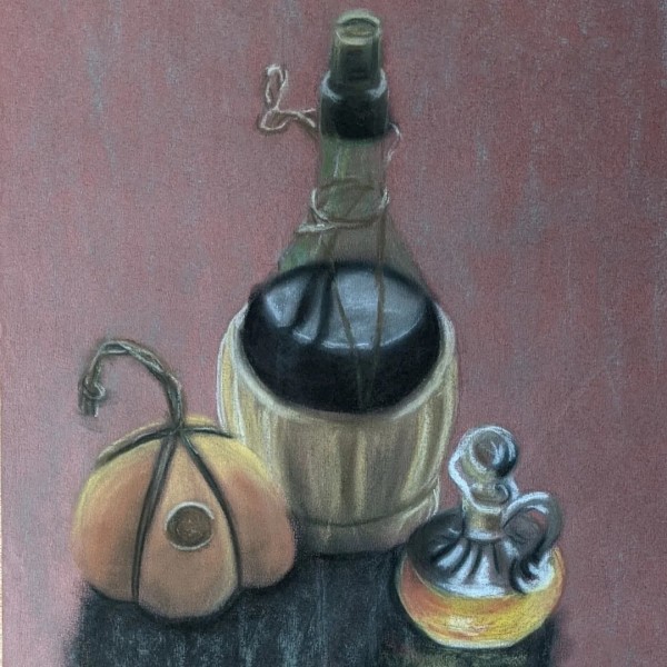 Wine & Olive Oil by Phyllis Willey