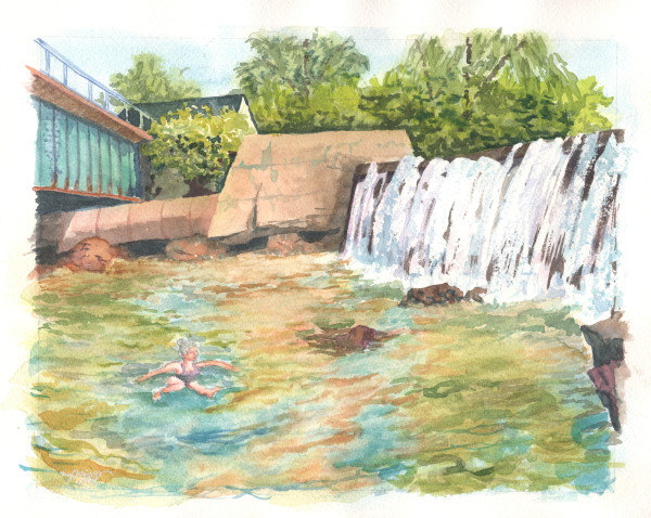 Swimming Hole by Phyllis S. Willey