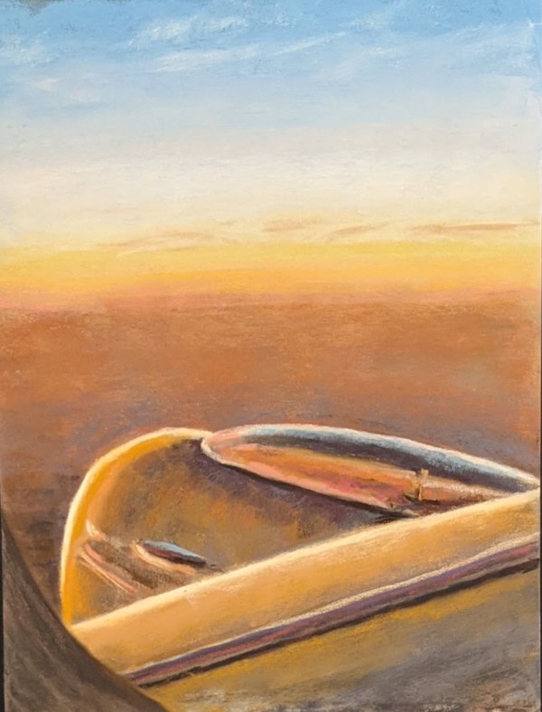 The Window Seat - Western Sunset by Phyllis Willey