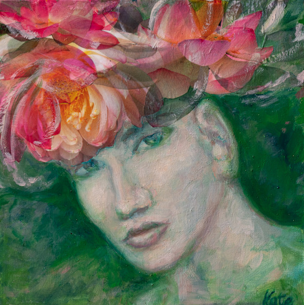 Lotus nymph by Kate Brogdon