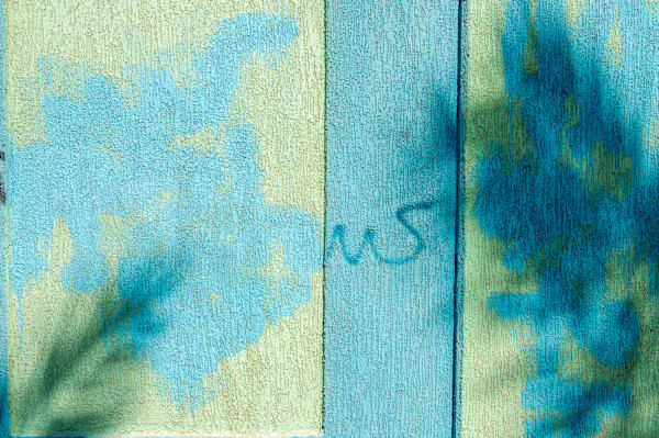 Painted wall by Kate Brogdon