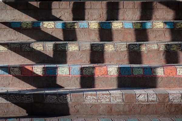 Marked steps by Kate Brogdon