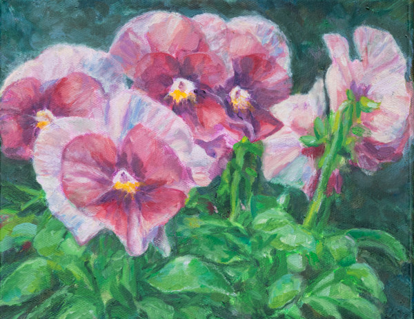 Pansies for Violet by Kate Brogdon, Image 1.