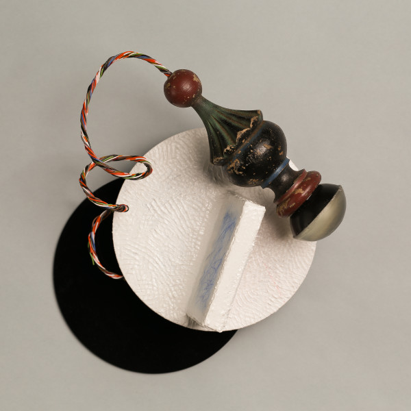 Wall Device (neo-Victorian) for looking over to the other side by Charles H. Stinson