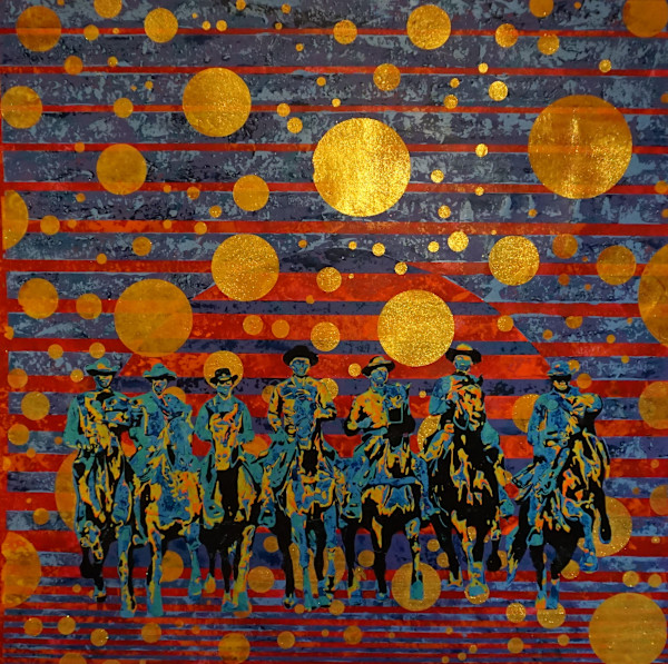 The magnificent seven, protector of the village, protector of the people by Rudolf KRISTOFFER