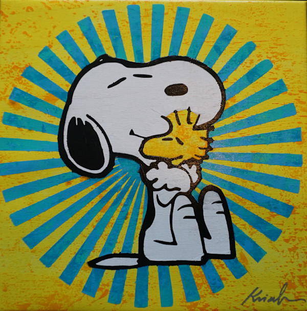 Snoopy and Woodstock by Rudolf KRISTOFFER