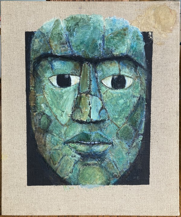 Maya Mask (0228) by Mary Frank